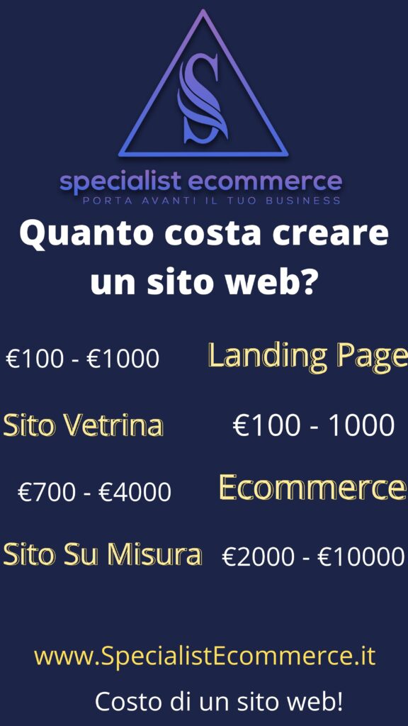 Quanto costa creare un sito web
